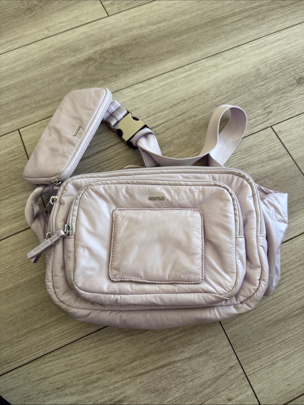 Caraa Baby Changing Sling Bag Light Purple